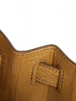 Hermès Kelly 28 Cognac Ostrich Bag