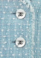 Chanel Baby-blue Tweed Suit