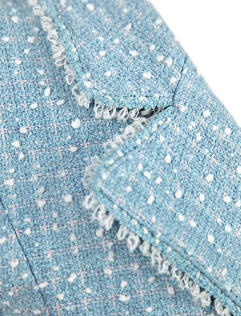 Chanel Baby-blue Tweed Suit