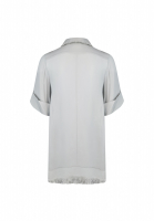 Chanel Silk Blouse With Fringes