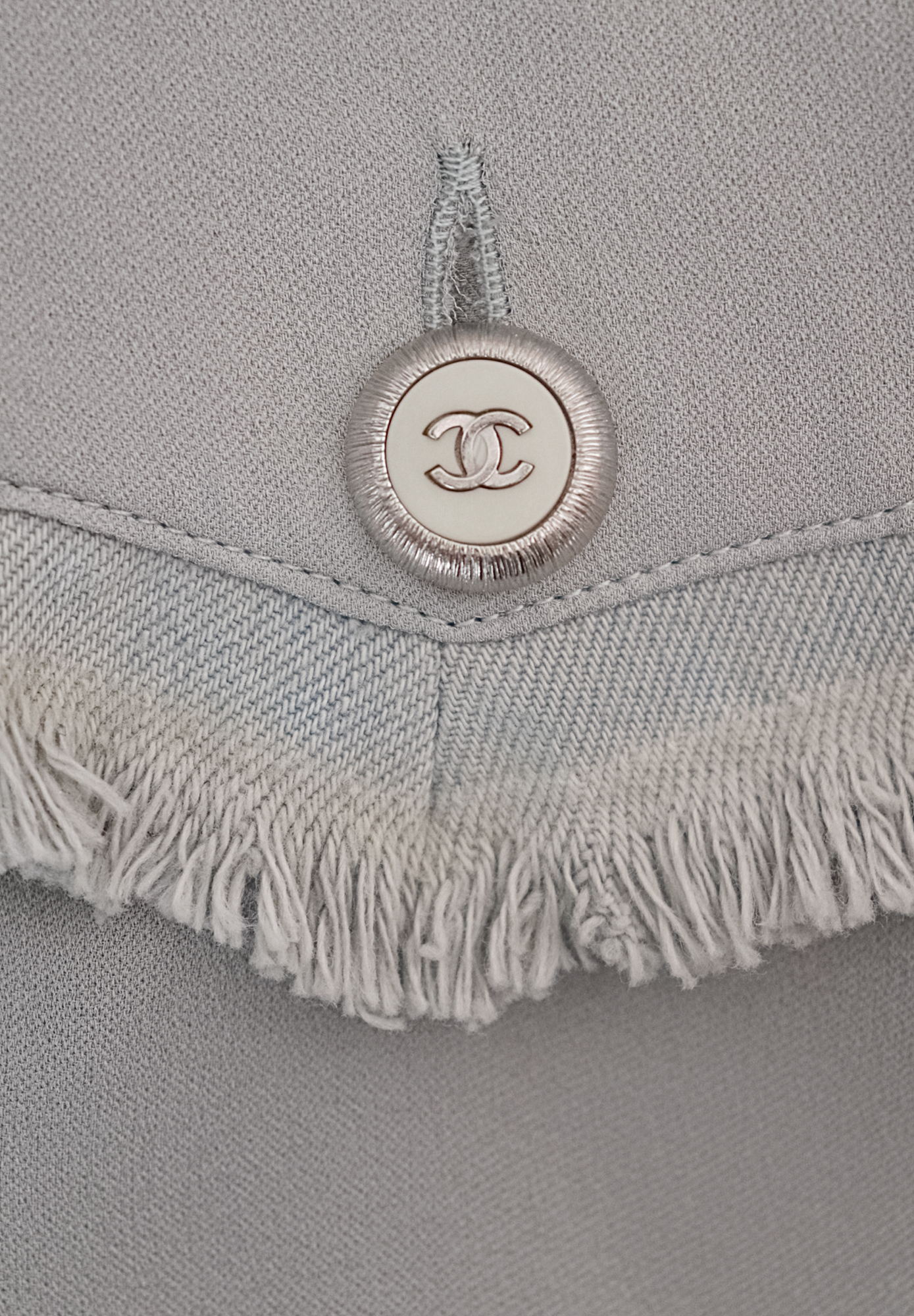 Chanel Silk Blouse With Fringes