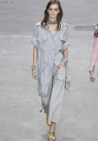 Chanel Silk Blouse With Fringes