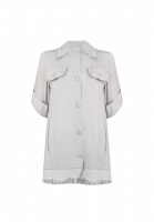 Chanel Silk Blouse With Fringes