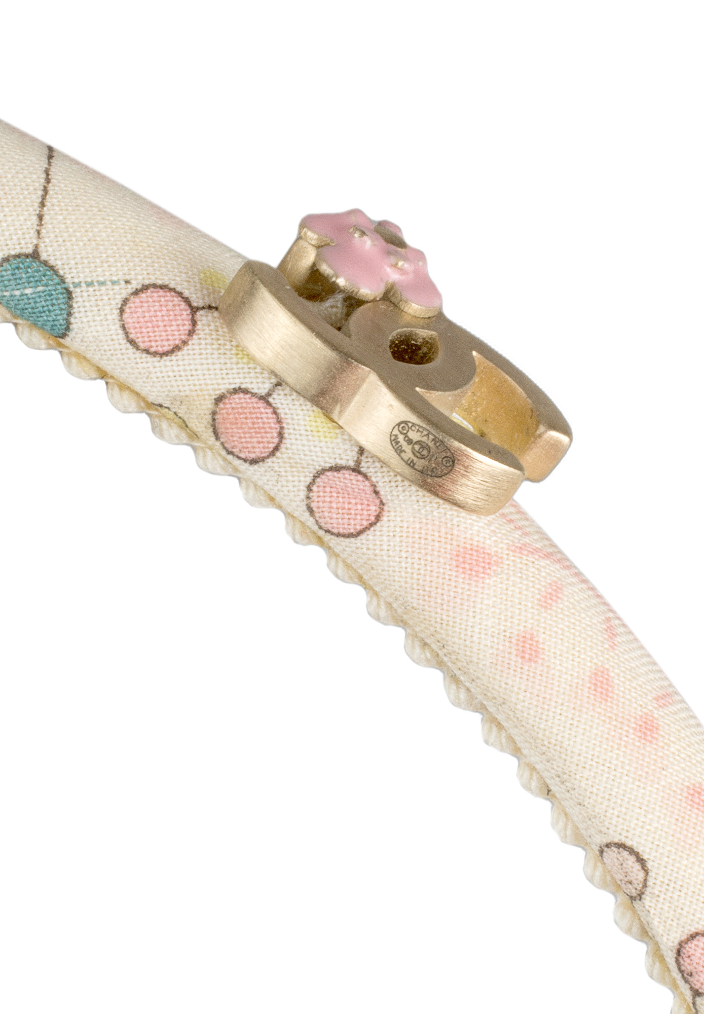 Chanel Logo Floral Headband