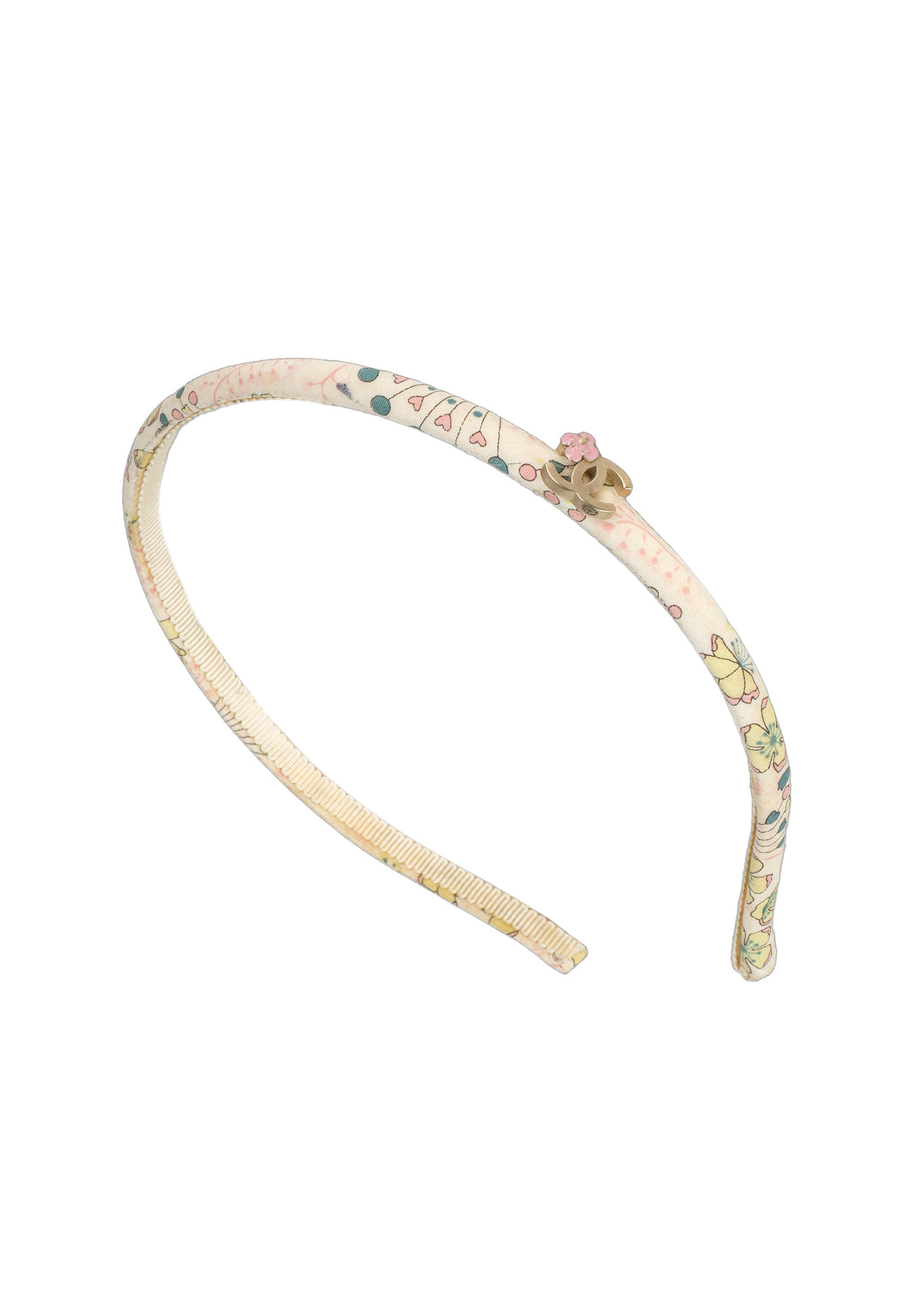 Chanel Logo Floral Headband
