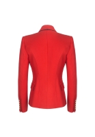 Red Balmain Jacket
