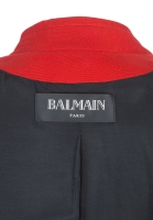 Red Balmain Jacket