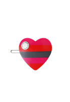 Marc Jacobs Striped Heart Hairpin