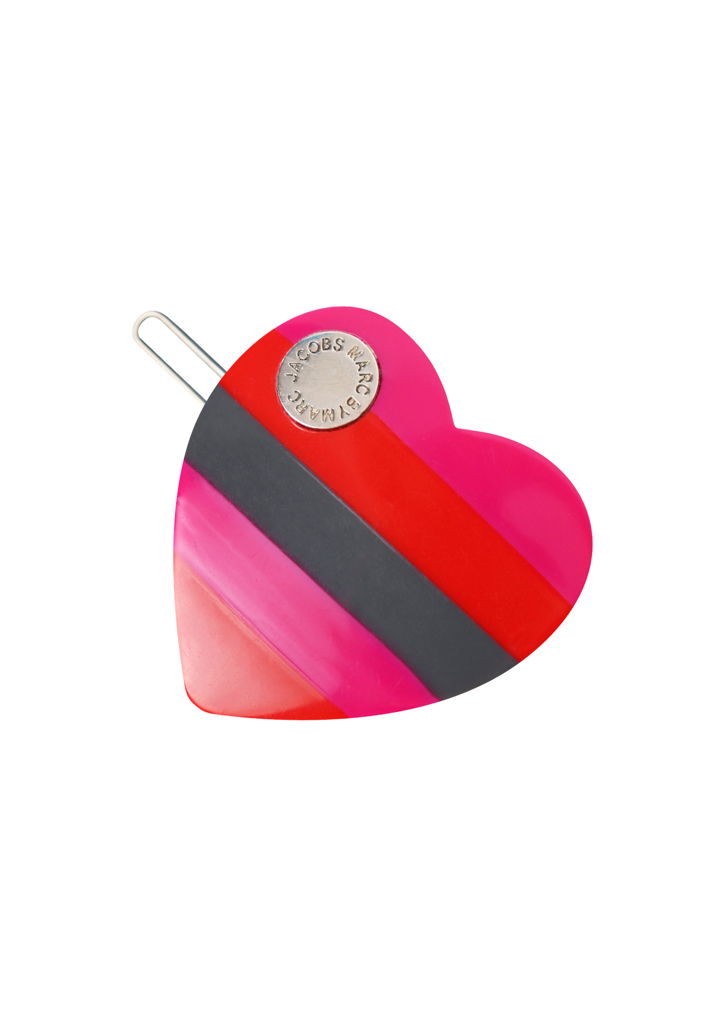 Marc Jacobs Striped Heart Hairpin