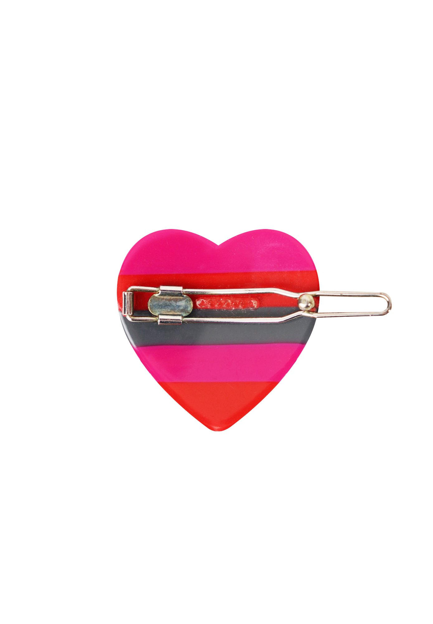 Marc Jacobs Striped Heart Hairpin