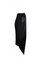 Yves Saint Laurent Black Skirt With Bow