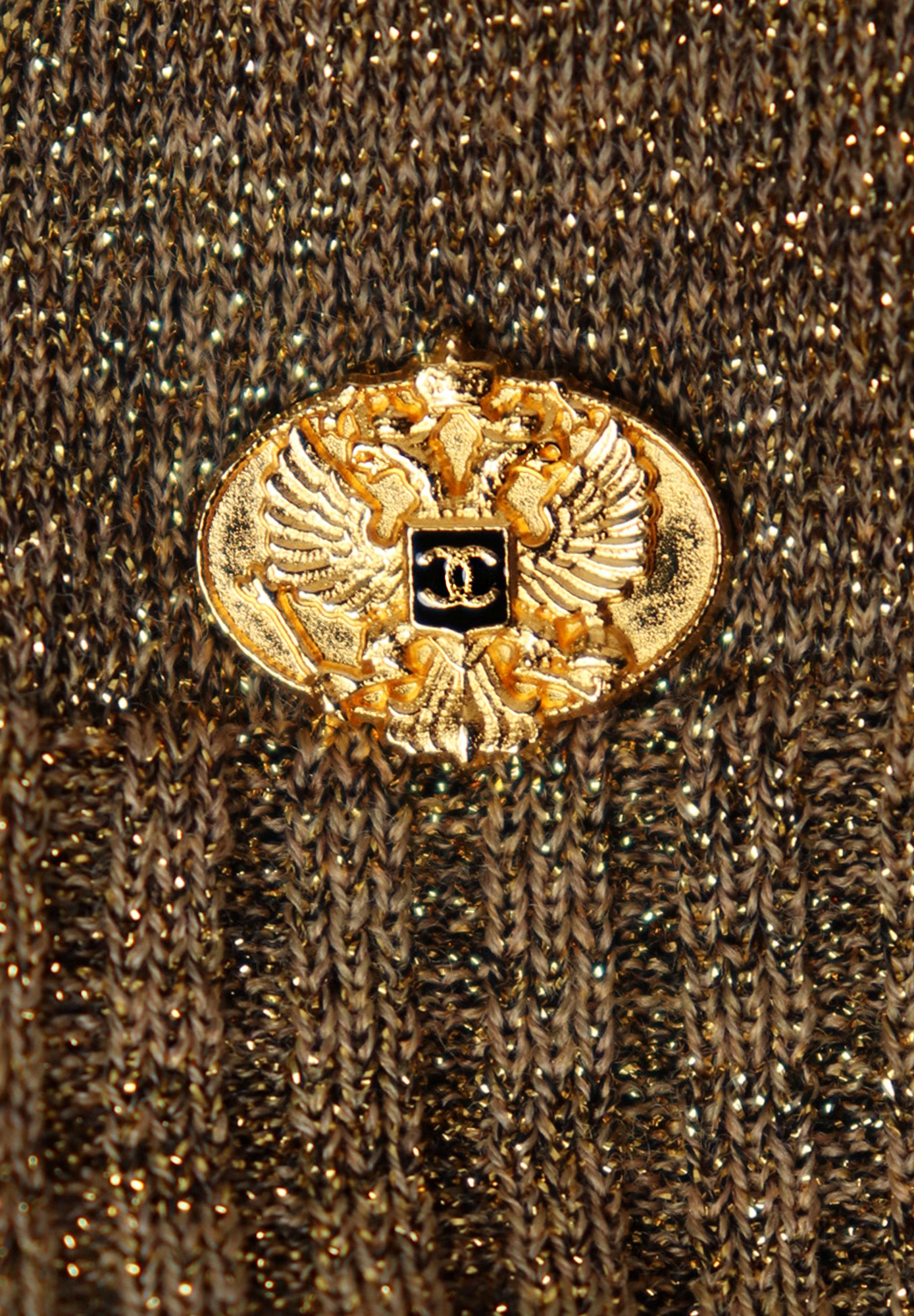 Chanel Paris–Moscou Golden Dress