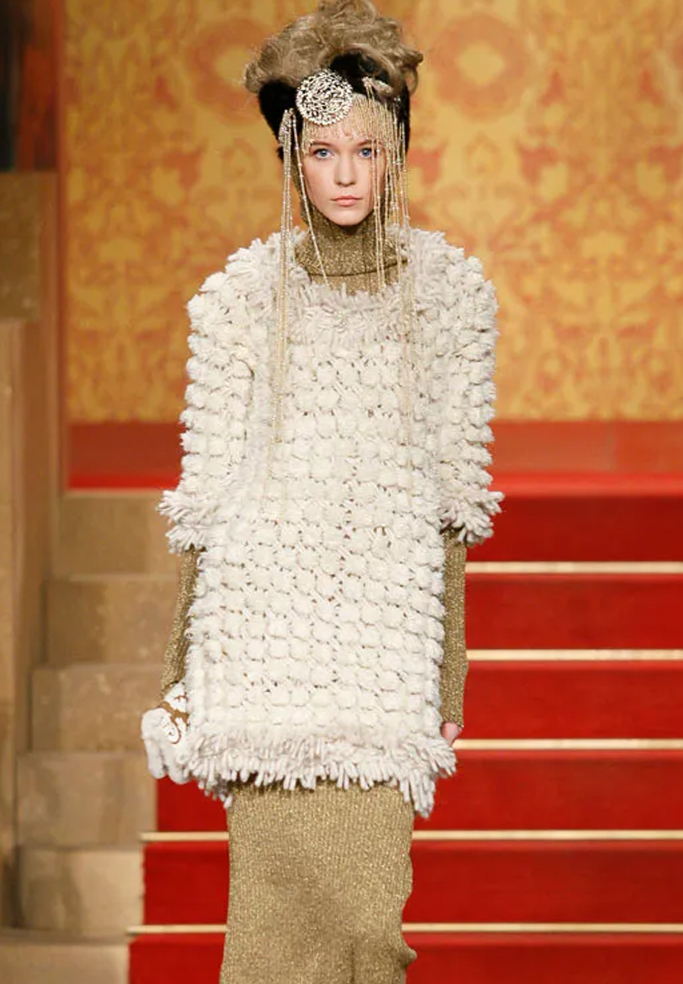 Chanel Paris–Moscou Golden Dress