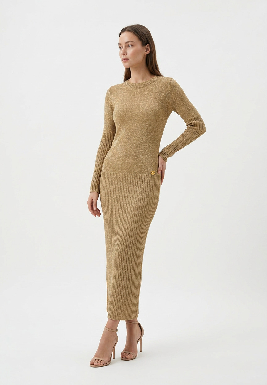 Chanel Paris–Moscou Golden Dress