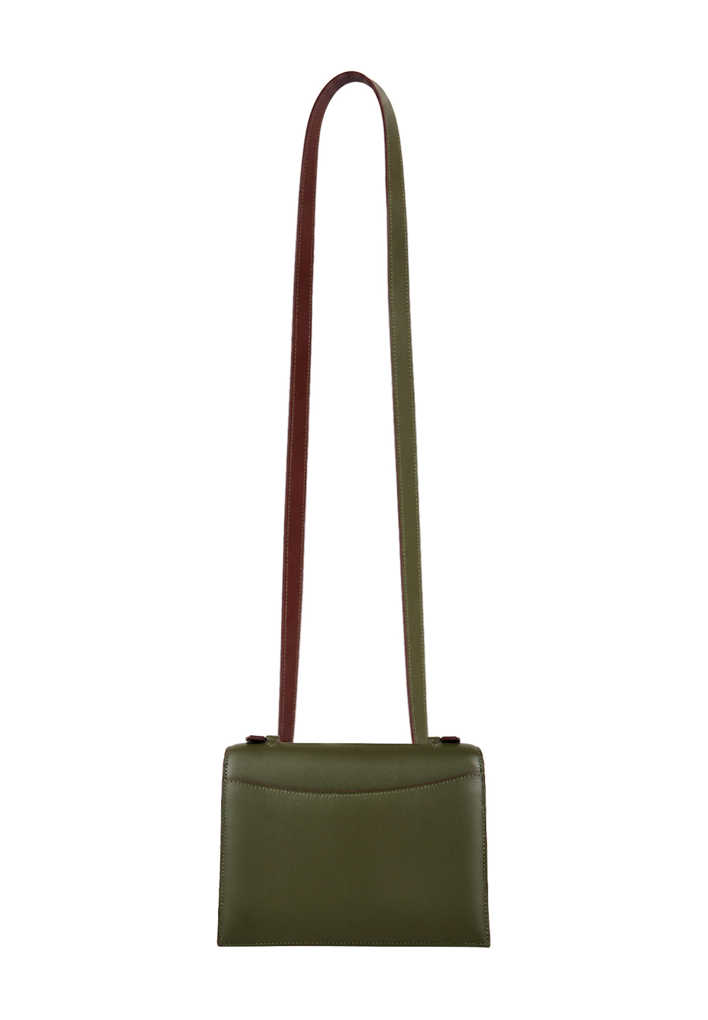 Hermès Illico Olive Tadelakt Bag