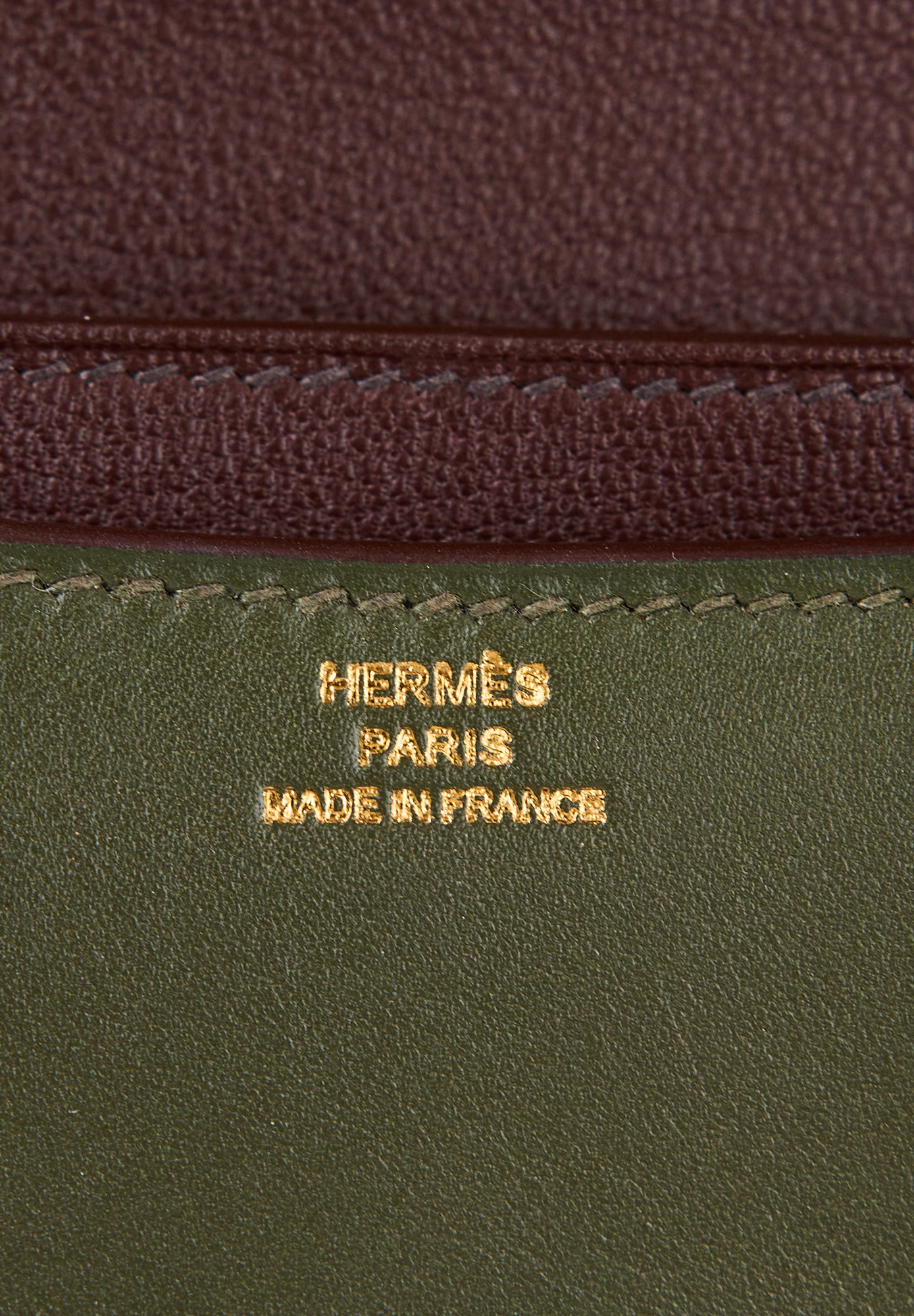 Hermès Illico Olive Tadelakt Bag