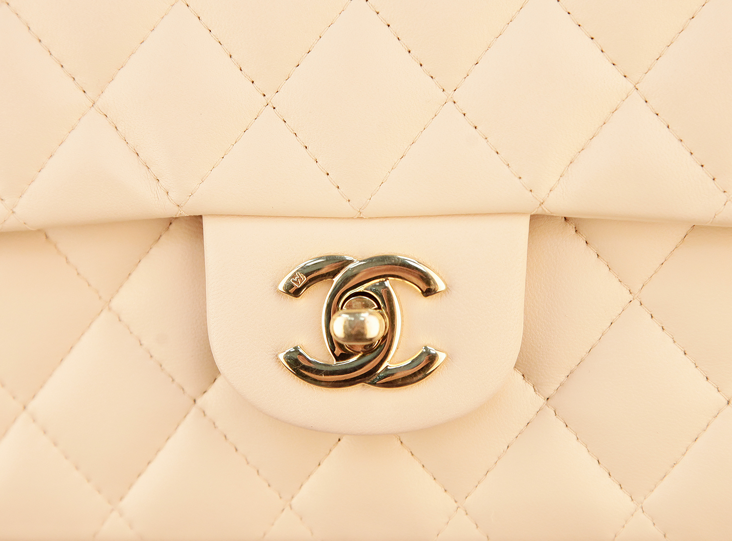 Chanel Beige Handbag