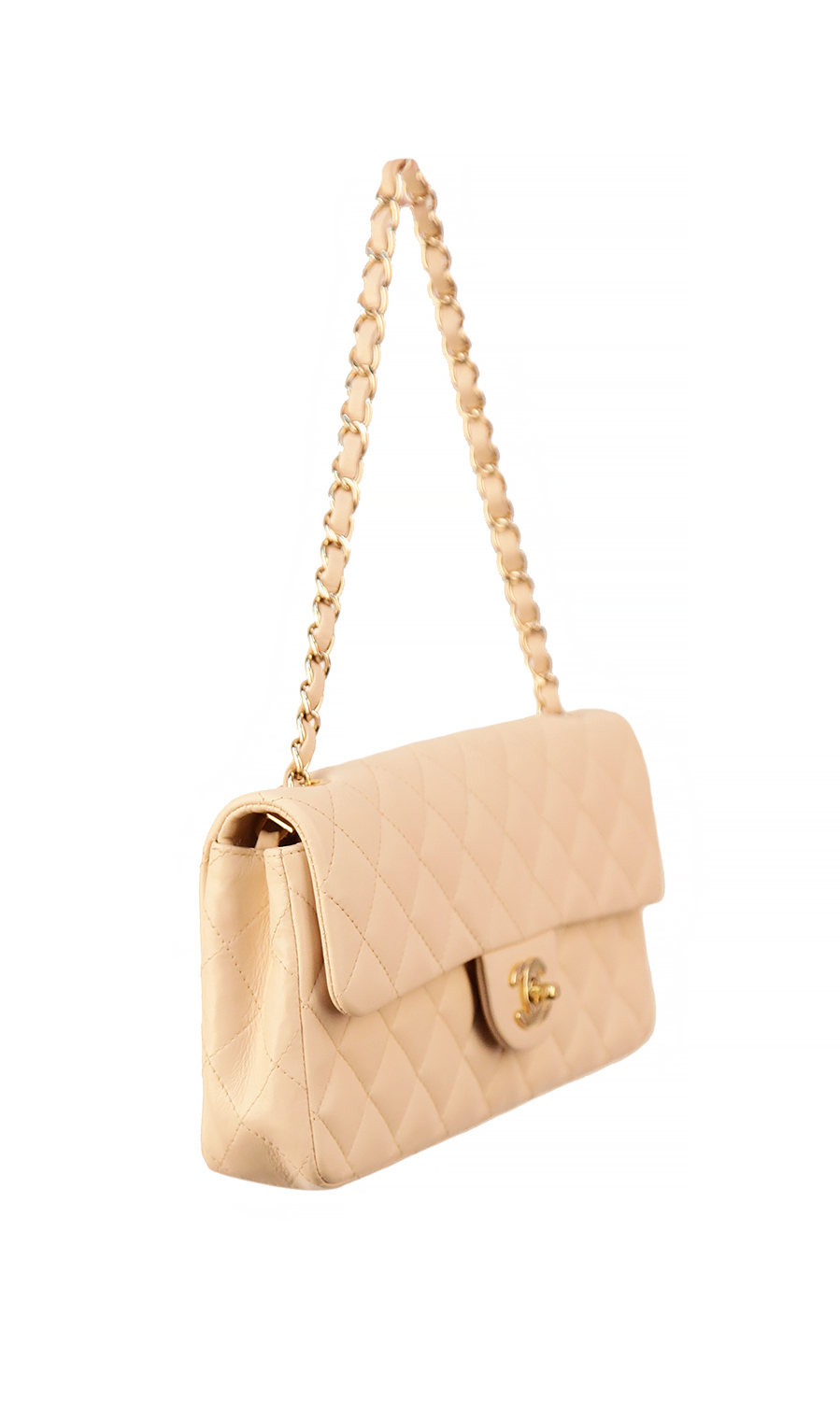 Chanel Beige Handbag