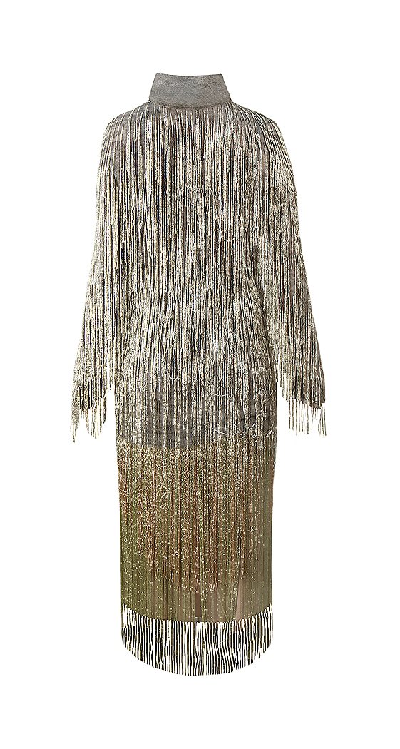 Valentino Couture Fringe Knitted Set