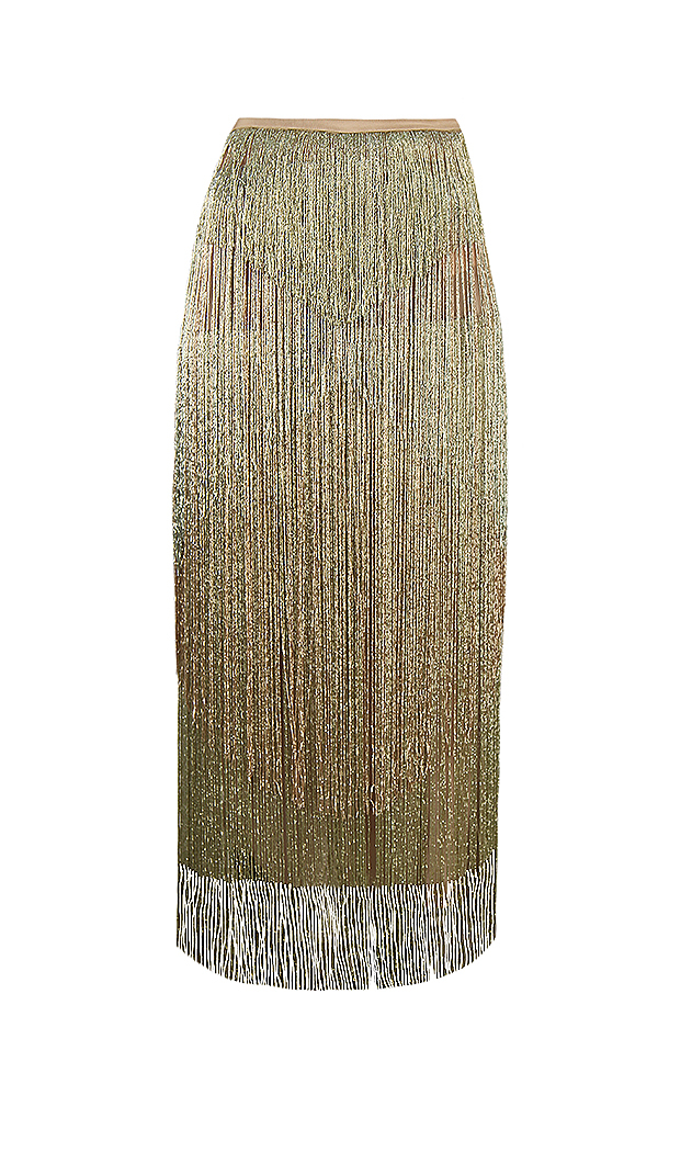 Valentino Couture Fringe Knitted Set