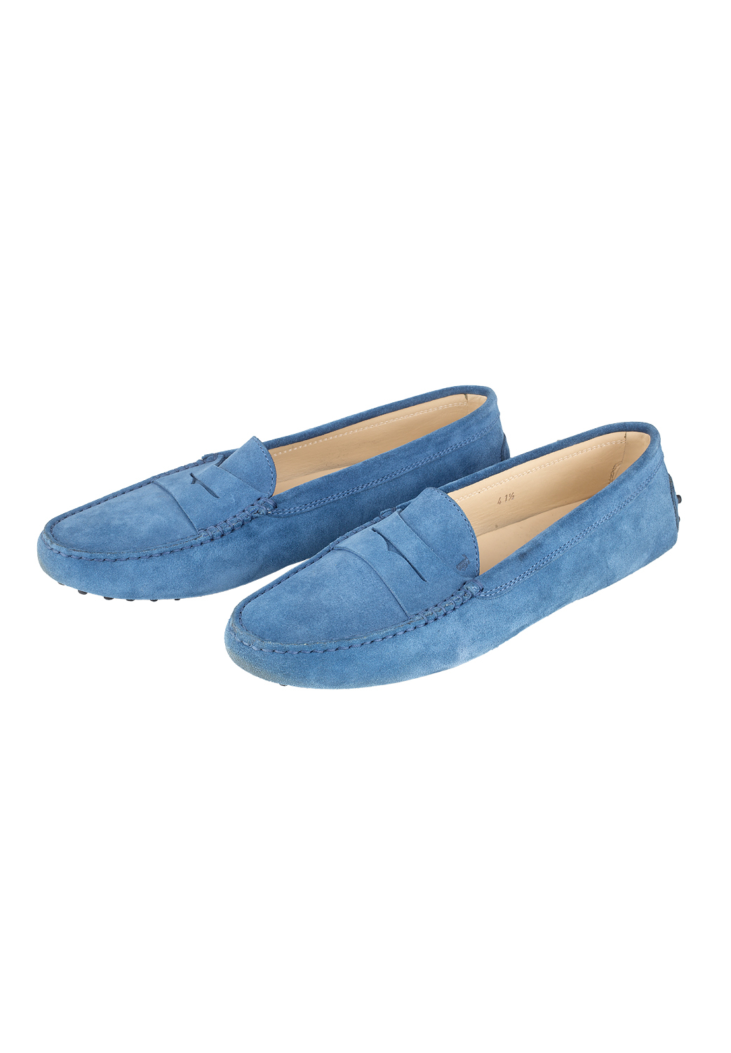 Tod's Blue Moccasin