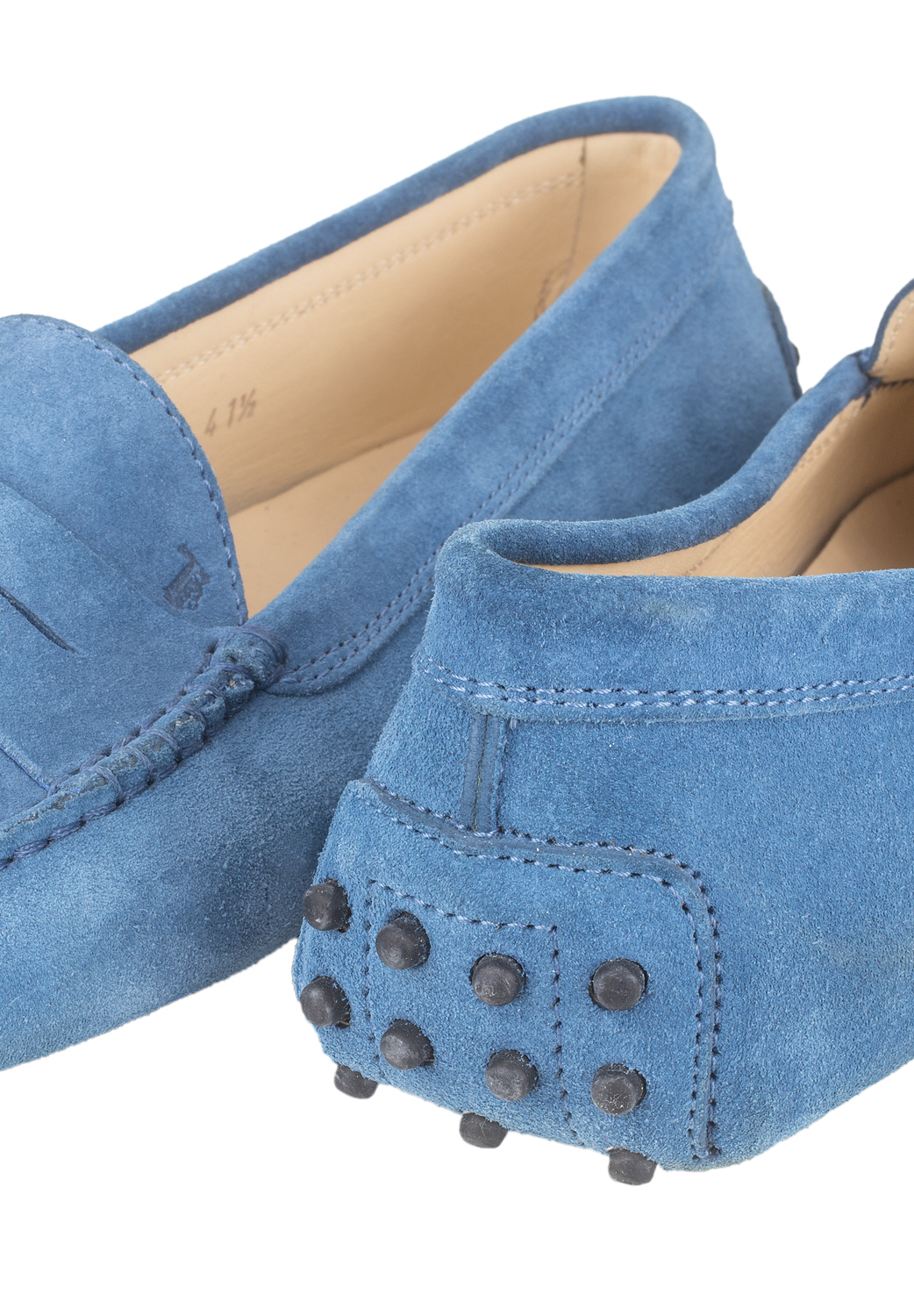 Tod's Blue Moccasin