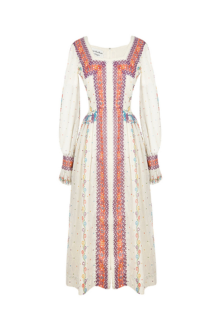 Oscar de la Renta Folklore Dress
