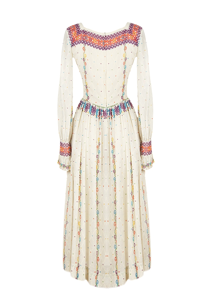 Oscar de la Renta Folklore Dress