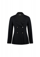 Black Tweed Chanel Blazer