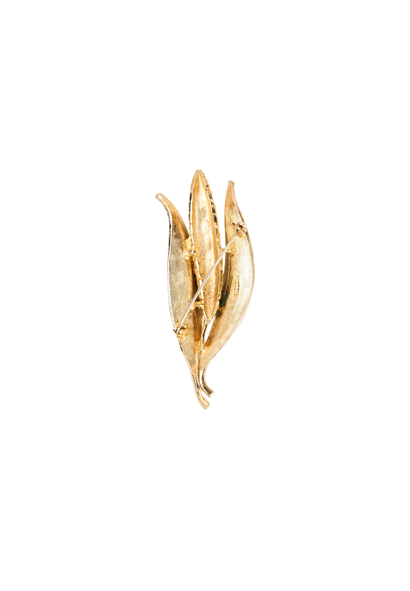 Golden Corn Brooch
