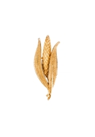 Golden Corn Brooch