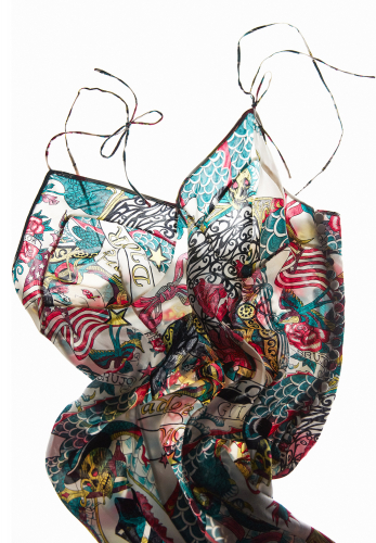 Шелковое платье Christian Dior 