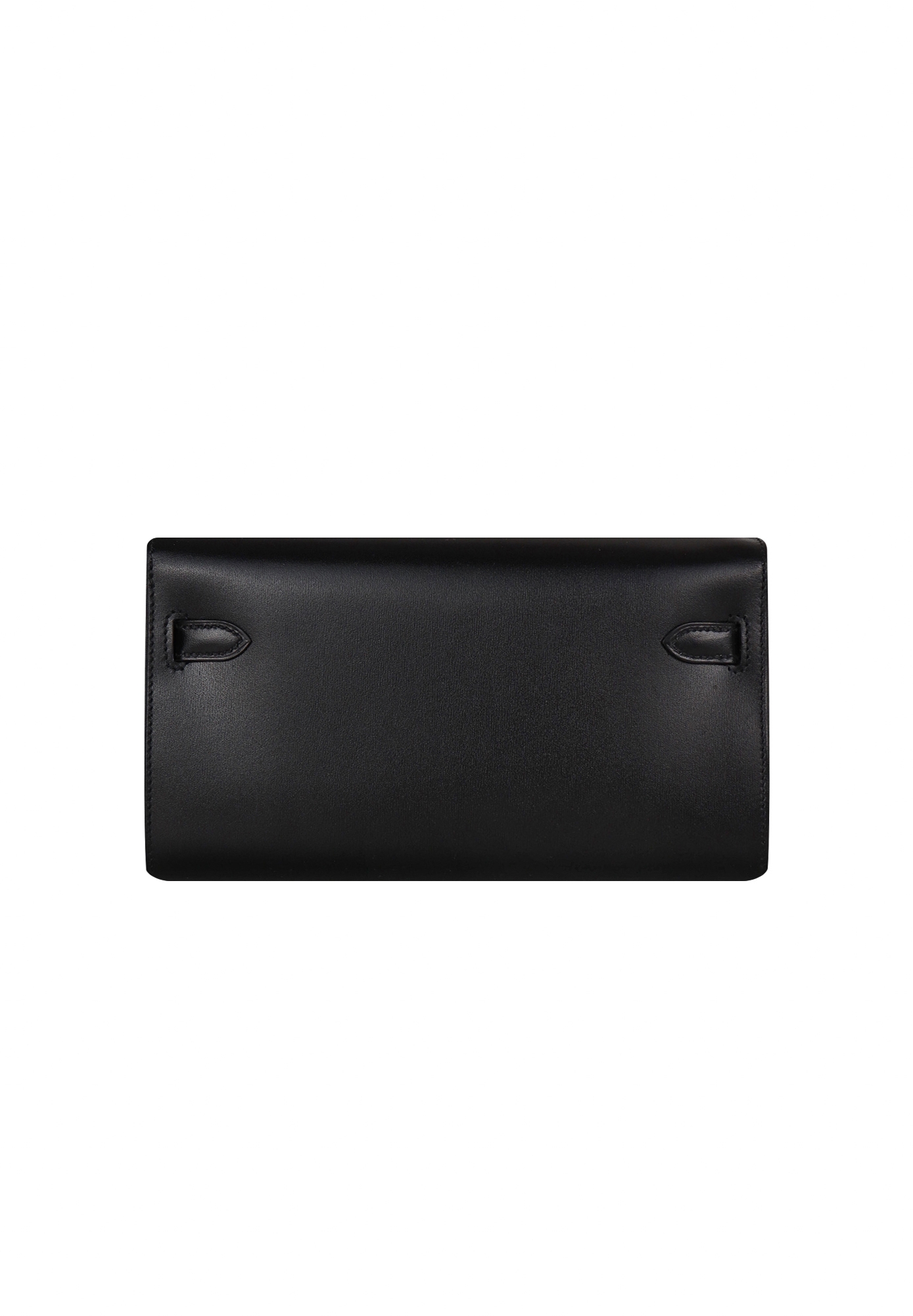 Hermès Kelly Classique To Go Noir Box Wallet