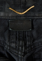 Saint Laurent Grey Denim Skirt 