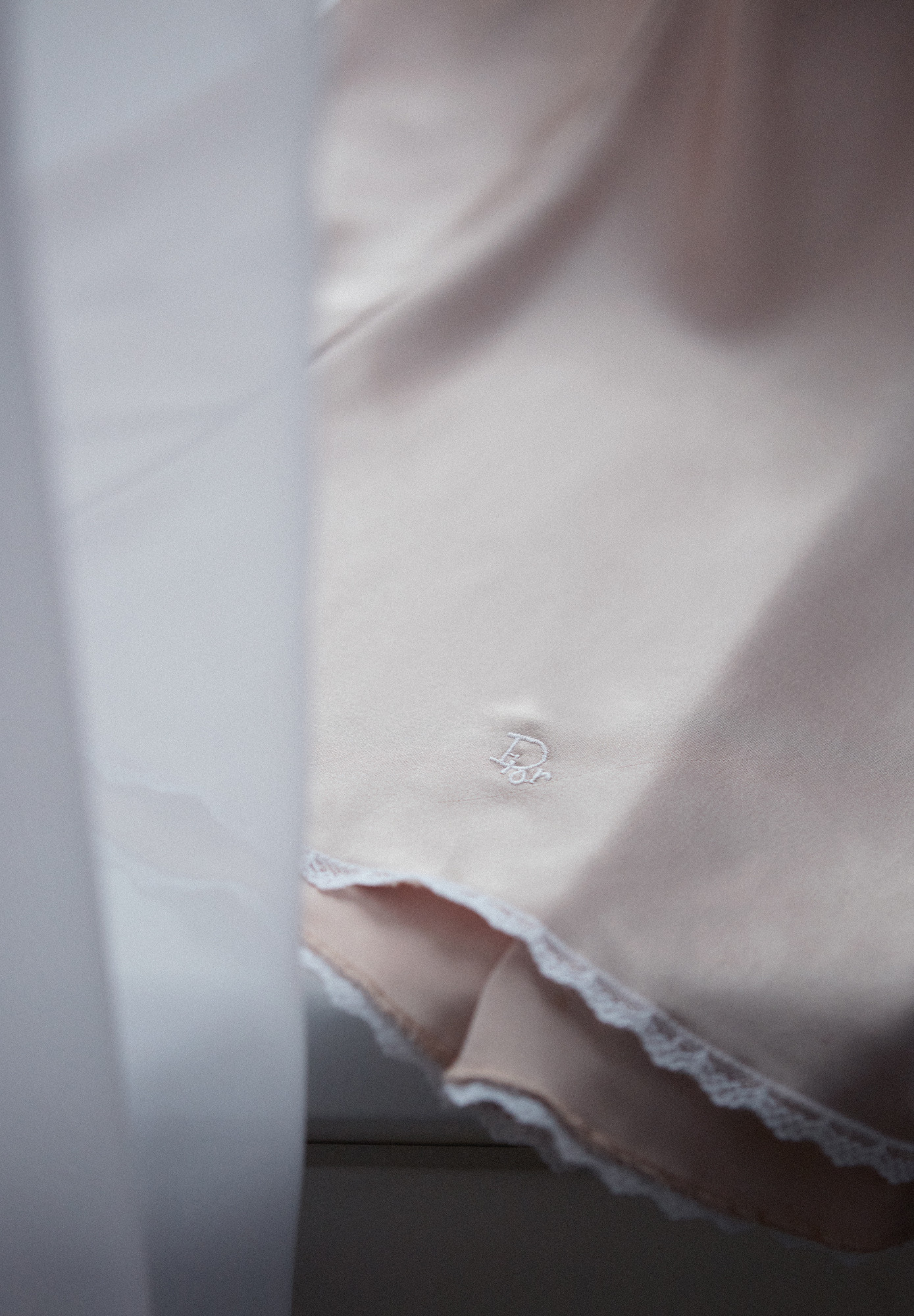 Christian Dior Dress With White Lace