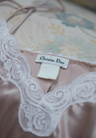 Christian Dior Dress With White Lace