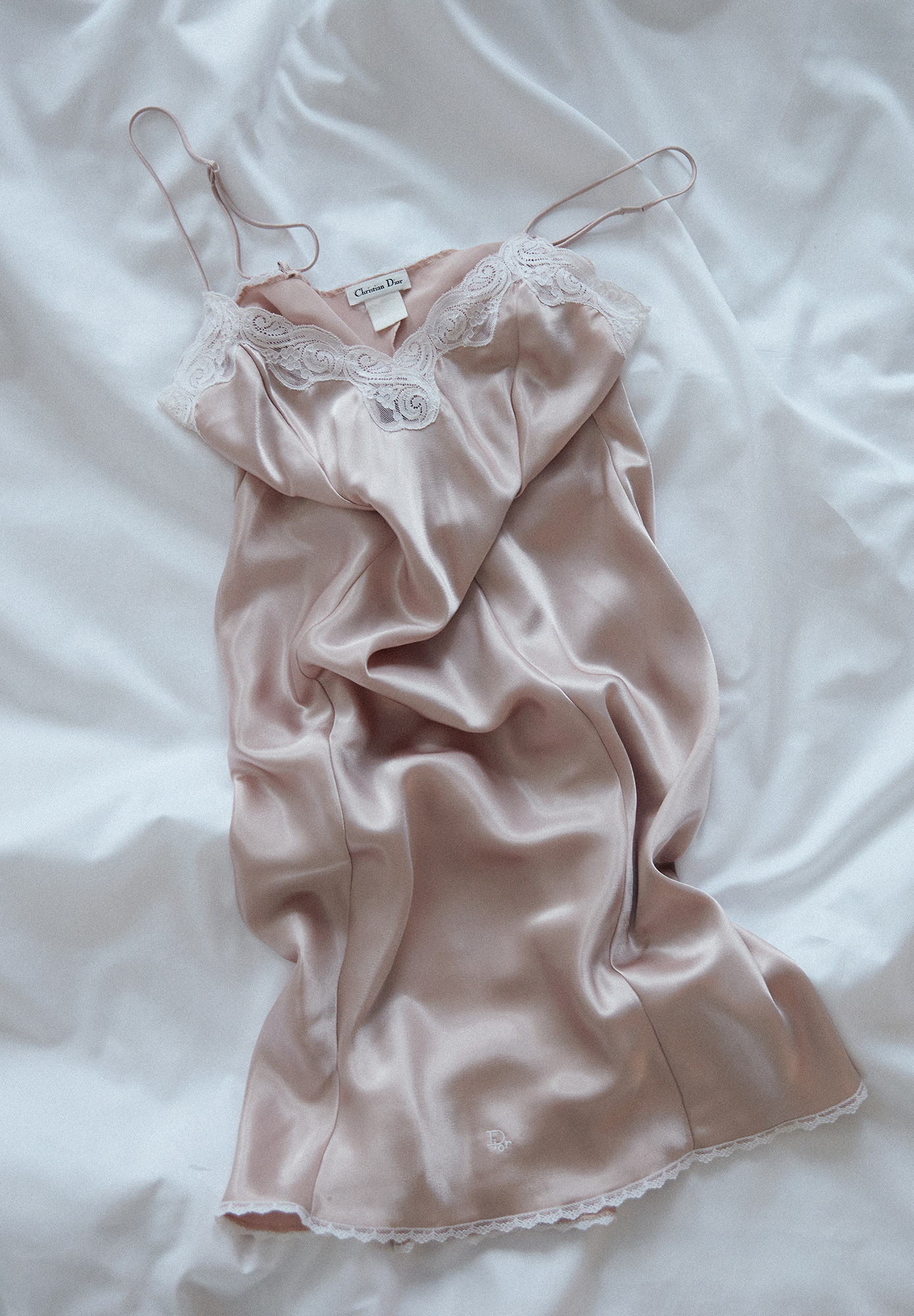 Christian Dior Dress With White Lace