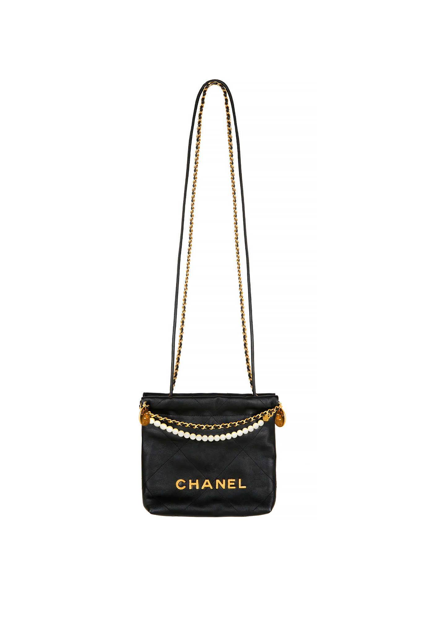 Chanel 22 Black Quilted Bag
