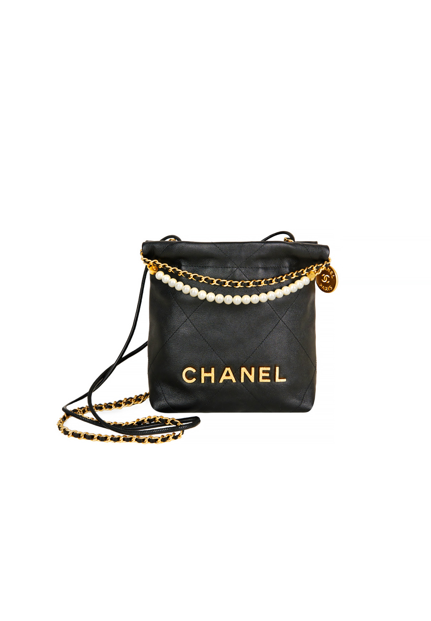 Chanel 22 Black Quilted Bag