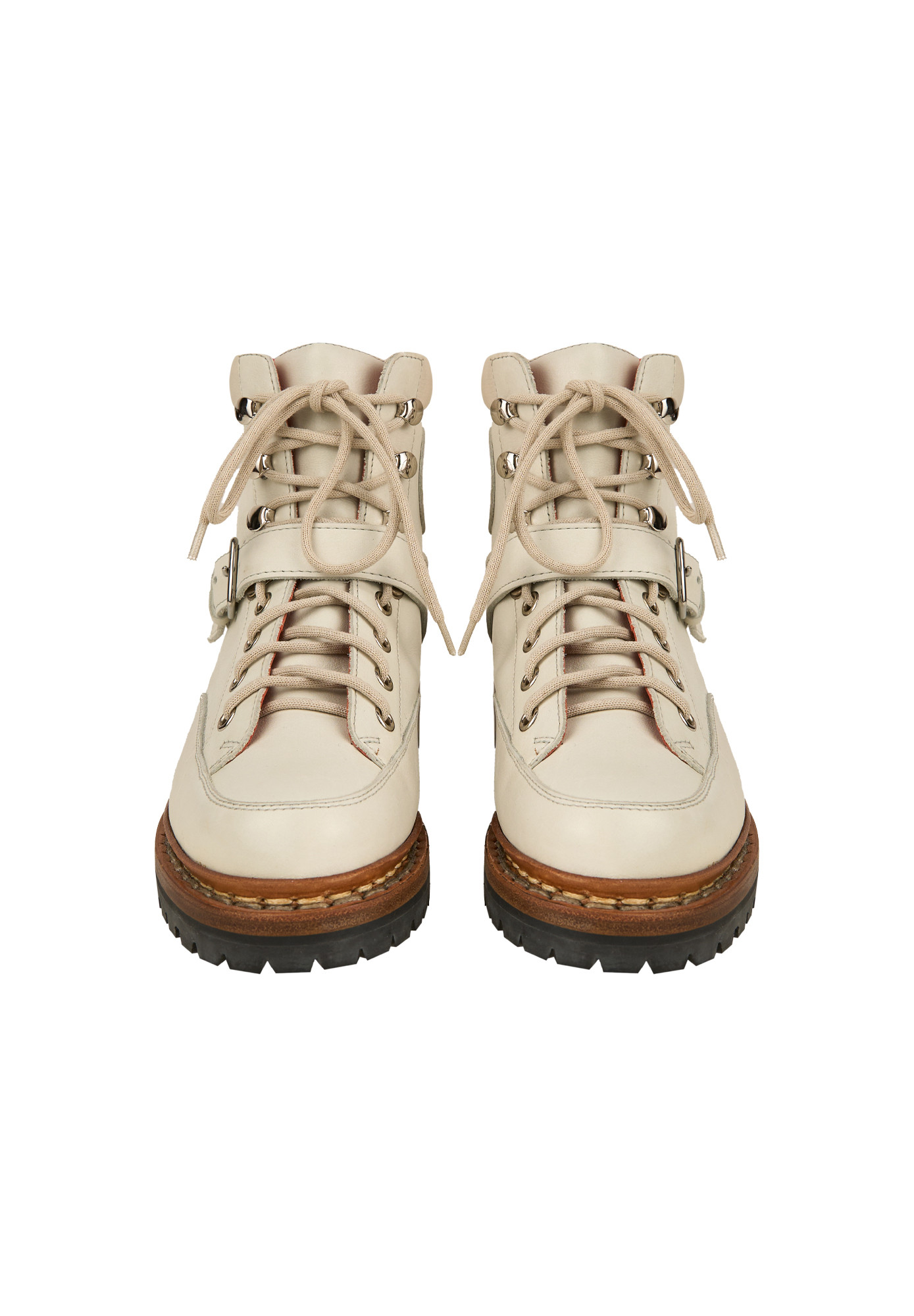 Hermès Leather Boots With Logo