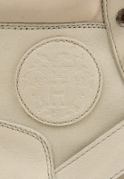 Hermès Leather Boots With Logo
