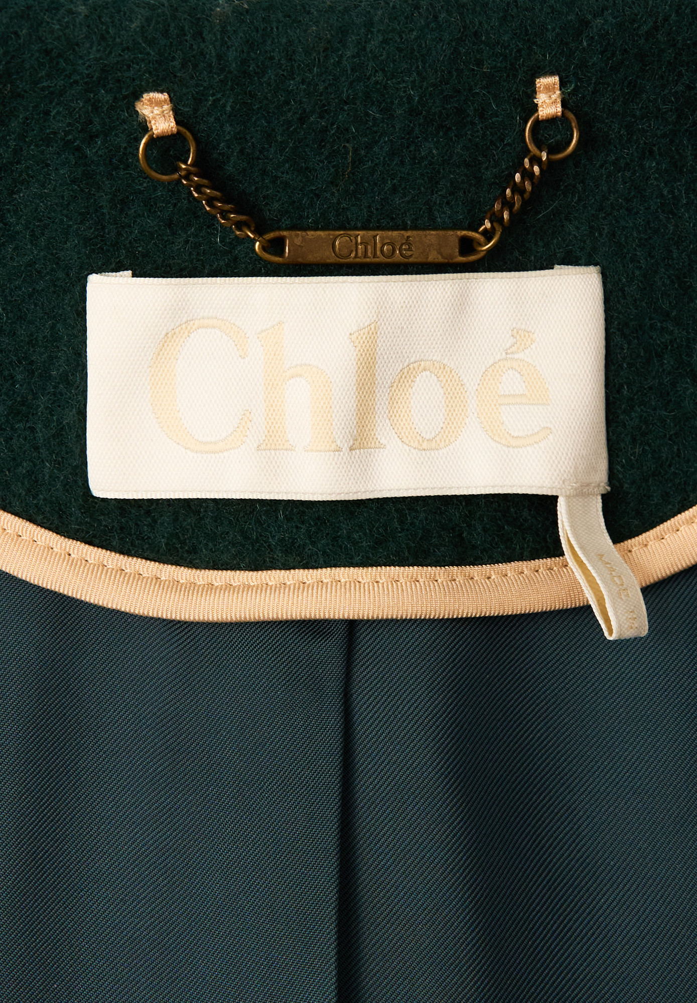 Chloé Woolen Cape  