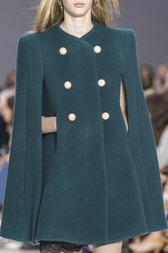 Chloé Woolen Cape  