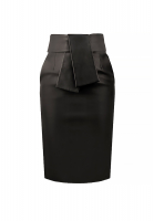 Balenciaga Leather Skirt