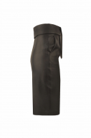 Balenciaga Leather Skirt