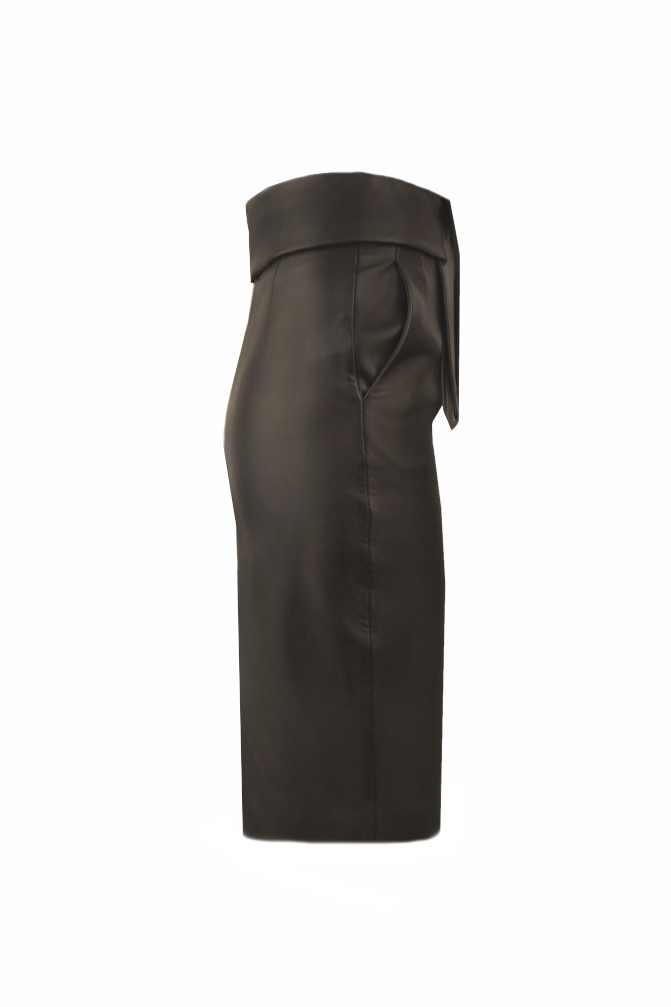 Balenciaga Leather Skirt