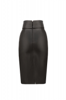 Balenciaga Leather Skirt