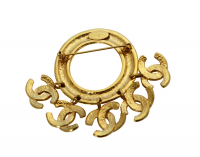 Chanel Logo Charms Brooch