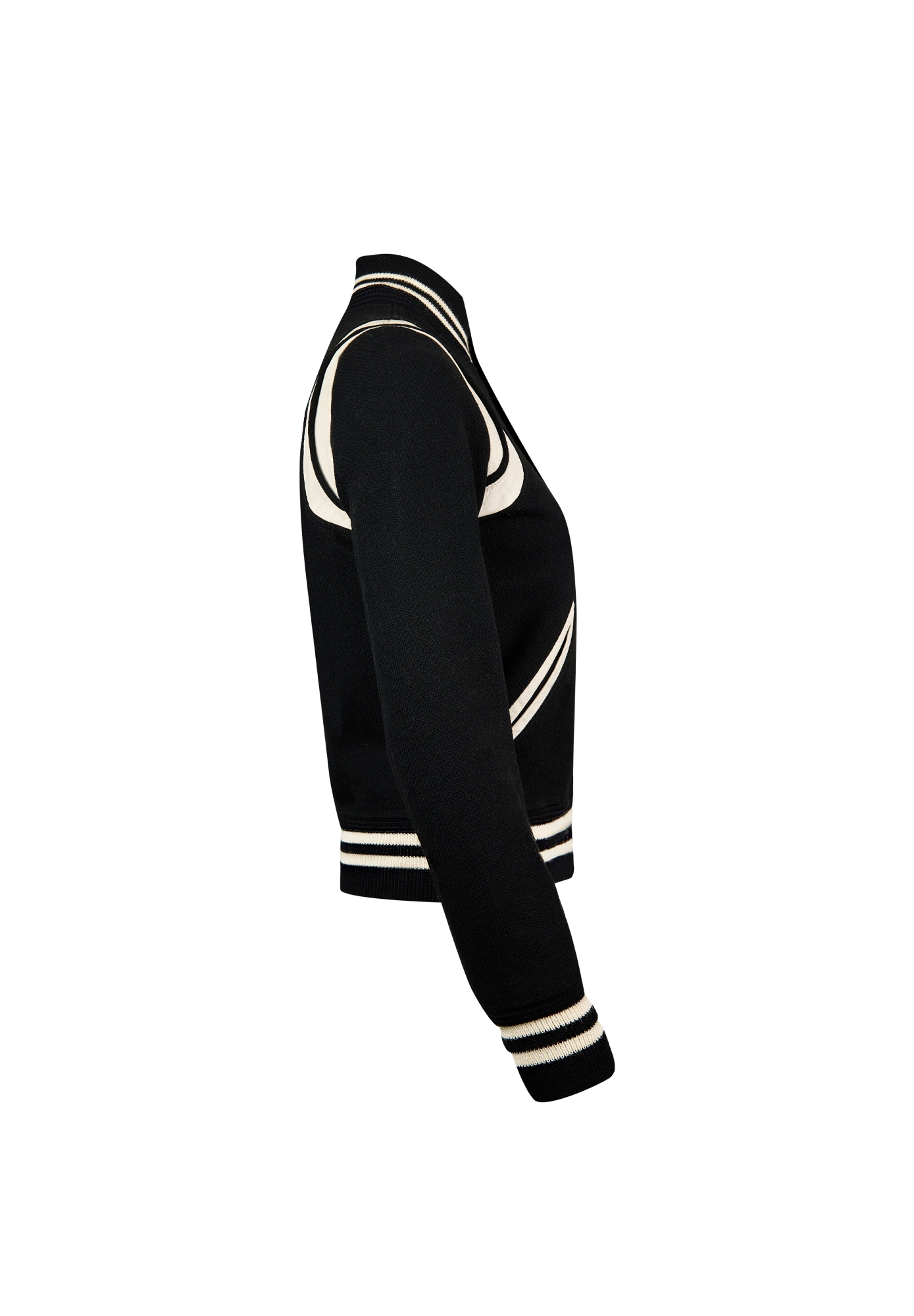 Saint Laurent Black Bomber Jacket 