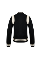 Saint Laurent Black Bomber Jacket 